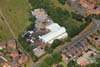 Logistics hub aerial overview